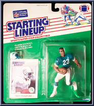 Troy Stradford from Starting Lineup - Football - 1988 Series manufactured by Kenner [Front]
