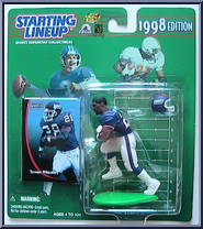Tyrone Wheatley from Starting Lineup - Football - 1998 Series manufactured by Kenner [Front]