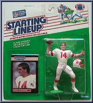 Vinny Testaverde from Starting Lineup - Football - 1989 Series manufactured by Kenner [Front]
