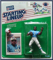 Warren Moon from Starting Lineup - Football - 1988 Series manufactured by Kenner [Front]
