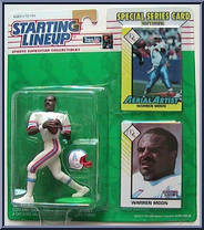 Warren Moon from Starting Lineup - Football - 1993 Series manufactured by Kenner [Front]