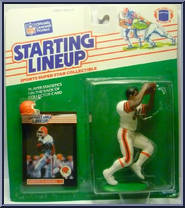 Webster Slaughter from Starting Lineup - Football - 1989 Series manufactured by Kenner [Front]