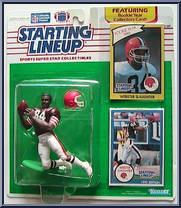 Webster Slaughter from Starting Lineup - Football - 1990 Series manufactured by Kenner [Front]