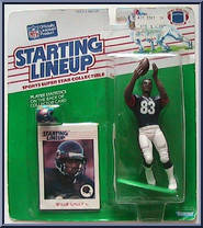 Willie Gault from Starting Lineup - Football - 1988 Series manufactured by Kenner [Front]