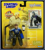 Daren Puppa (Extended) from Starting Lineup - Hockey - 1998 Series manufactured by Kenner [Front]