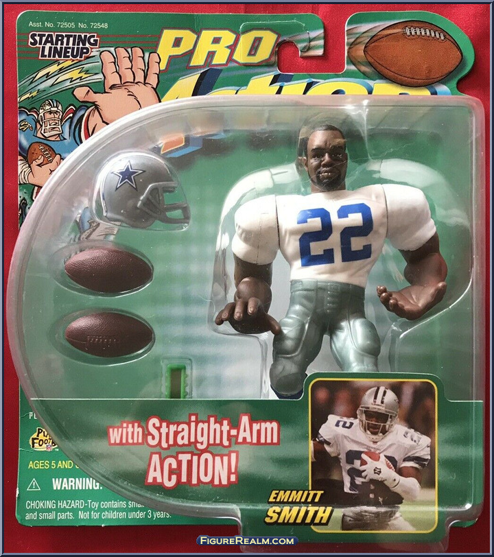 Emmitt Smith - Starting Lineup - Pro Action - Football - Kenner Action  Figure