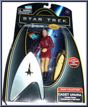 Cadet Uhura from Star Trek - 2009 Movie - Warp Collection [6"] manufactured by Playmates [Front]
