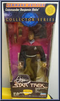Commander Benjamin Sisko from Star Trek - Collectors Series - Command Edition manufactured by Playmates [Front]
