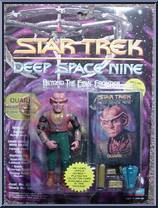 Quark (Ferengi Bar and Casino Proprietor) from Star Trek - Deep Space Nine - Series 1 manufactured by Playmates [Front]