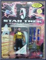 Lieutenant Commander Geordi LaForge (Chief Engineer) from Star Trek - Generations - Basic Series manufactured by Playmates [Front]