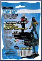Borg Boarding Party from Star Trek - HeroClix - Away Team: Next Generation manufactured by WizKids [Back]