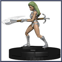 Shahna from Star Trek - HeroClix - Away Team: Original Series manufactured by WizKids [Loose]
