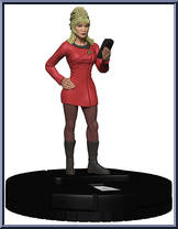 Yeoman Rand from Star Trek - HeroClix - Away Team: Original Series manufactured by WizKids [Loose]
