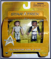 Gladiator Kirk / Kor from Star Trek - Minimates - 2" Scale - Series 3 manufactured by Diamond Select [Front]