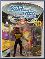 Lieutenant Commander Geordi LaForge from Star Trek - Next Generation - Series 1 manufactured by Playmates [Front]
