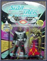Gowron the Klingon from Star Trek - Next Generation - Series 1 manufactured by Playmates [Front]