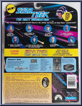 Hugh Borg from Star Trek - Next Generation - Series 3 manufactured by Playmates [Back]