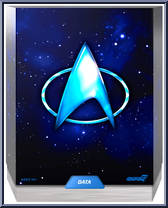 Data from Star Trek - Next Generation - Ultimates manufactured by Super7 [Back]