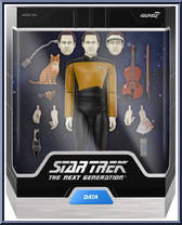 Data from Star Trek - Next Generation - Ultimates manufactured by Super7 [Front]