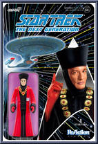 Q from Star Trek - Next Generation - ReAction Figures manufactured by Super7 [Front]