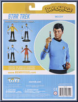 McCoy from Star Trek - Bendyfigs manufactured by Noble Toys [Back]