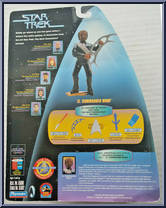 Lt. Commander Worf from Star Trek - Exclusives - 5" Scale manufactured by Playmates [Back]