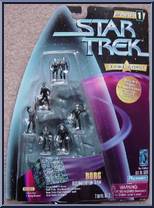 Borg Assimilation Team from Star Trek - Warp Factor - Strike Force manufactured by Playmates [Front]
