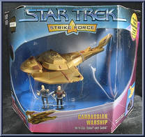 Cardassian Warship from Star Trek - Warp Factor - Strike Force manufactured by Playmates [Front]