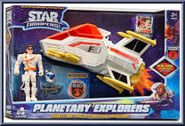 Planetary Explorers (Jet) from Star Troopers! - Vehicles manufactured by Lanard Toys [Front]