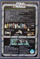 Luke Skywalker from Star Wars - Basic Series manufactured by Kenner [Back]