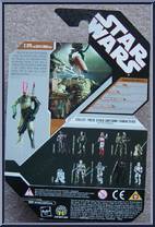 C-3PO (Battle Droid Head)  from Star Wars - 30th Anniversary Collection - Saga Legends manufactured by Hasbro [Back]