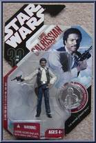 Lando Calrissian (Smuggler Outfit) from Star Wars - 30th Anniversary Collection - Empire Strikes Back manufactured by Hasbro [Front]