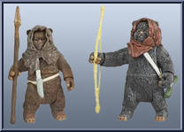 Romba & Graak (Ewok Warriors) from Star Wars - 30th Anniversary Collection - Return of the Jedi manufactured by Hasbro [Loose]