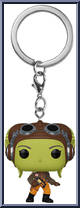 General Hera Syndulla from Star Wars - Ahsoka - Pop! Keychains manufactured by Funko [Loose]