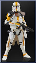 Clone Lieutenant Galle from Star Wars - Black Series (2020) - Revenge of the Sith manufactured by Hasbro [Loose]