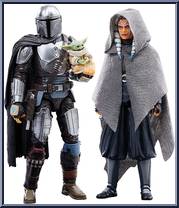 Mandalorian / Ahsoka Tano / Grogu  from Star Wars - Black Series (2020) - Mandalorian manufactured by Hasbro [Loose]