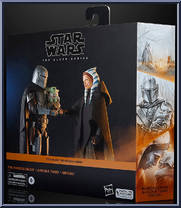 Mandalorian / Ahsoka Tano / Grogu  from Star Wars - Black Series (2020) - Mandalorian manufactured by Hasbro [Front]