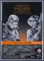 Rebel Trooper & Stormtrooper from Star Wars - Black Series (2020) - A New Hope manufactured by Hasbro [Back]