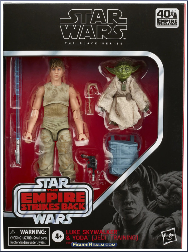 luke skywalker and yoda action figure