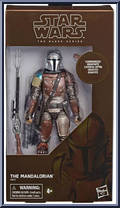 Mandalorian from Star Wars - Black Series - 40th Anniversary - Carbonized Graphite manufactured by Hasbro [Front]
