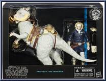Han Solo and Tauntaun from Star Wars - Black Series - Blue - 6" Scale manufactured by Hasbro [Front]