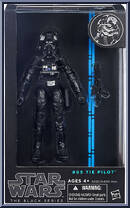 TIE Pilot (Return Of The Jedi) from Star Wars - Black Series - Blue - 6" Scale manufactured by Hasbro [Front]