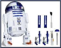 R2-D2 from Star Wars - Black Series - Orange - 6" Scale manufactured by Hasbro [Loose]