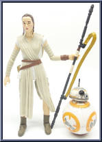 Rey (Jakku) & BB-8 (Force Awakens) Action Figure