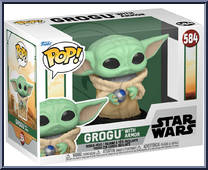 Grogu with Armor (Book of Boba Fett) from Star Wars - Book of Boba Fett - Pop! Vinyl Figures manufactured by Funko [Front]