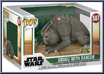 Grogu with Rancor  from Star Wars - Book of Boba Fett - Pop! Vinyl Figures manufactured by Funko [Front]