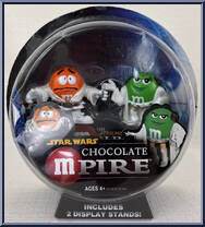 Luke Skywalker / Princess Leia from Star Wars - Chocolate Mpire - Basic Series manufactured by Hasbro [Front]