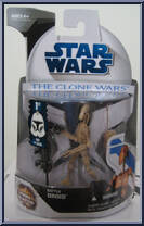 Battle Droid from Star Wars - Clone Wars (2008) - White / Blue Cards manufactured by Hasbro [Front]