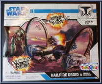 Hailfire Droid & General Grevious Action Figure