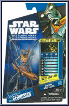 Undead Geonosian from Star Wars - Clone Wars (2008) - Battle Game Cards manufactured by Hasbro [Front]